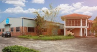 Naše výrobní hala a kanceláře ve vesnici Tan Lap